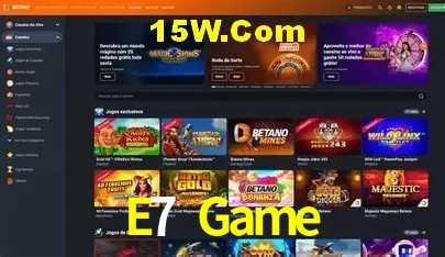 Benefícios VIP na E7 Game