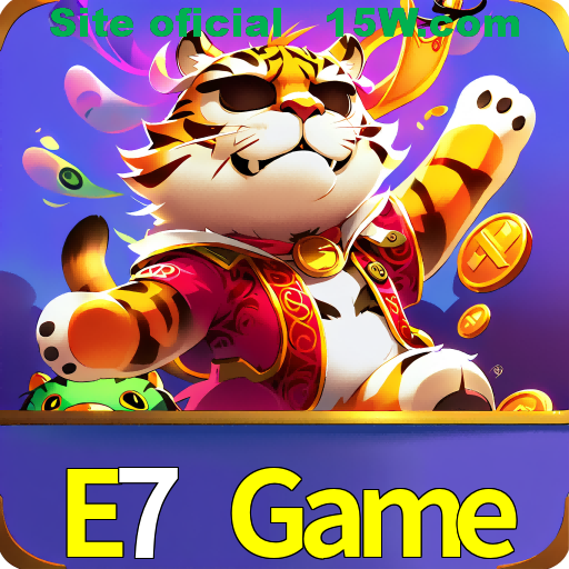 Imagem promocional da E7 Game mostrando a plataforma e suas vantagens